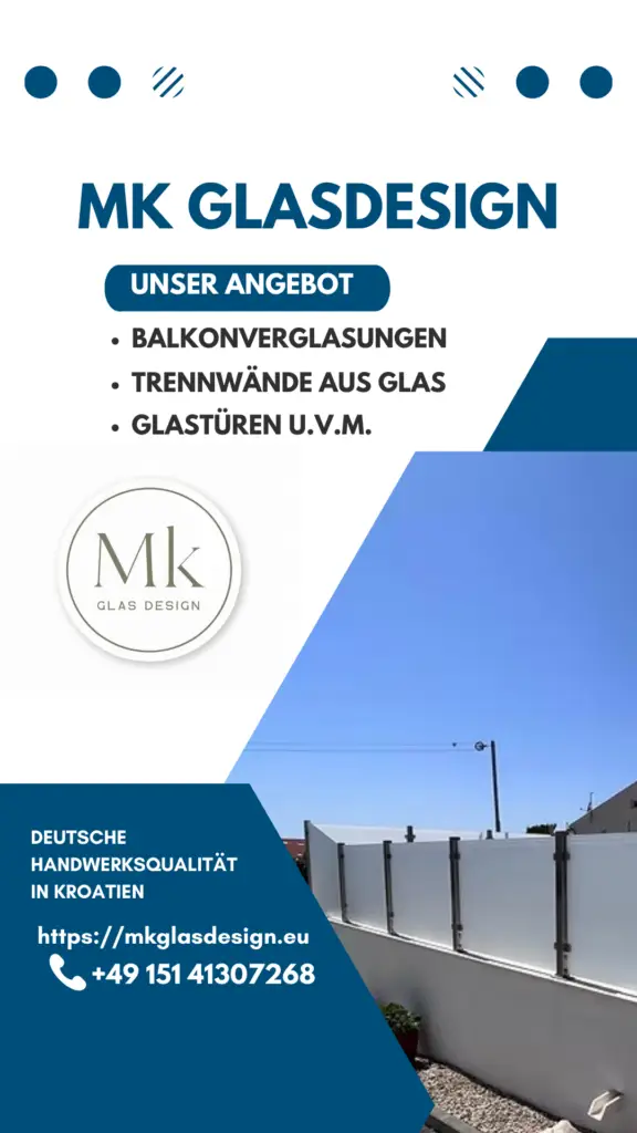 Sichtschutz aus Glas