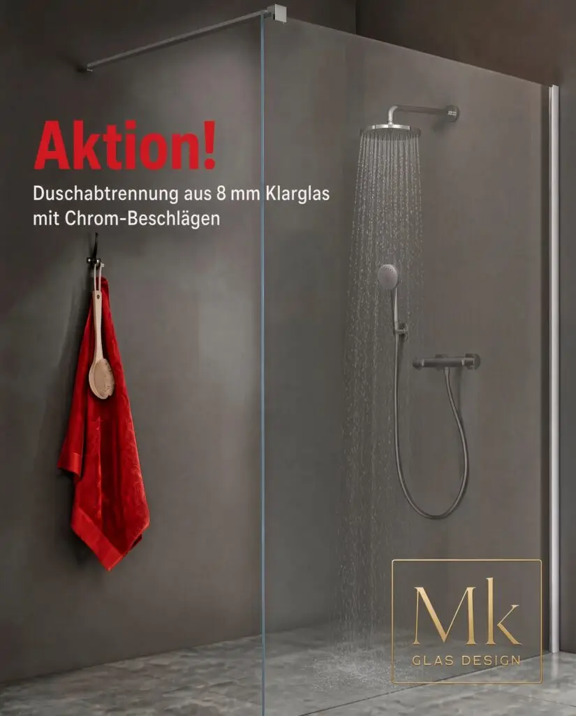 Aktion: Duschtrennwände